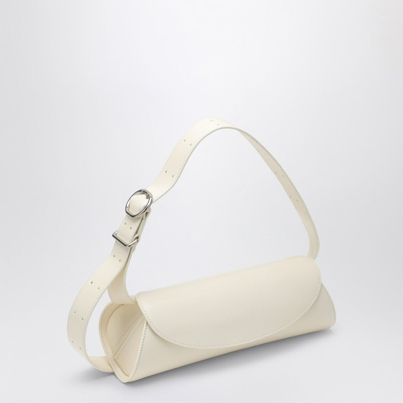 Jil Sander Small white Cannolo shoulder bag J07WD0023P5355P_JILSA-106