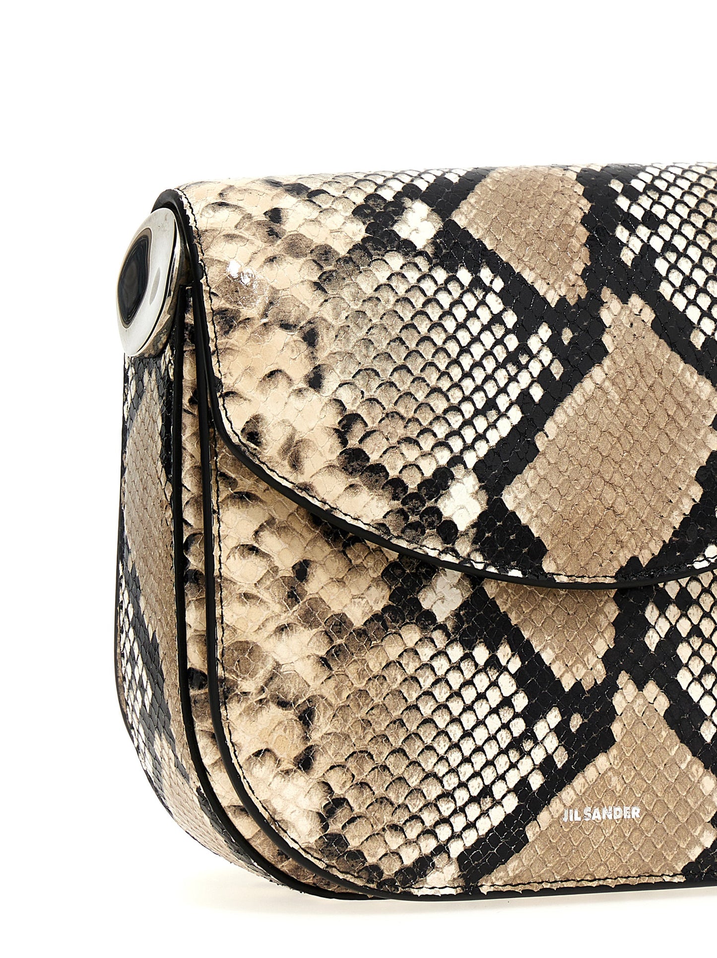 Jil Sander python leather coin shoulder bag with textured finish J07WG0055P6963242