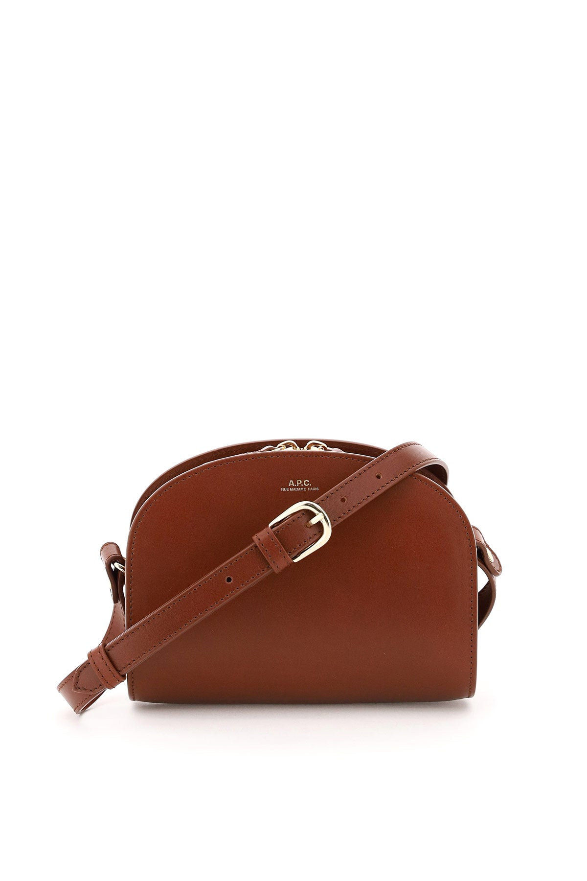 A.P.C. 'SAC DEMI LUNE MINI’ CROSSBODY BAG PXAWVF61392CAD