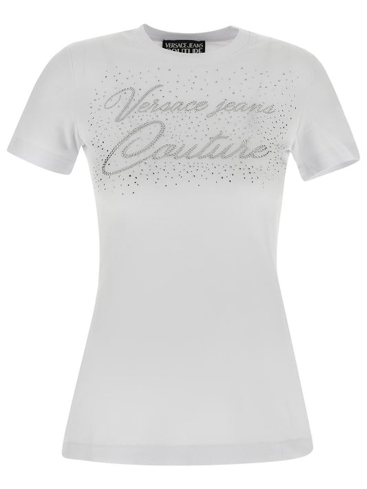 VERSACE JEANS COUTURE VERSACE JEANS COUTURE T-shirt white 76HAH6A8J0020003