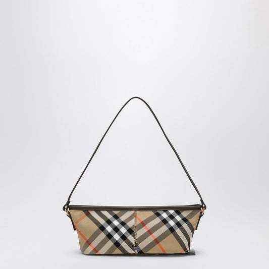 Burberry Beige mini bag with Check pattern 8095296159199P_BURBE-C1309