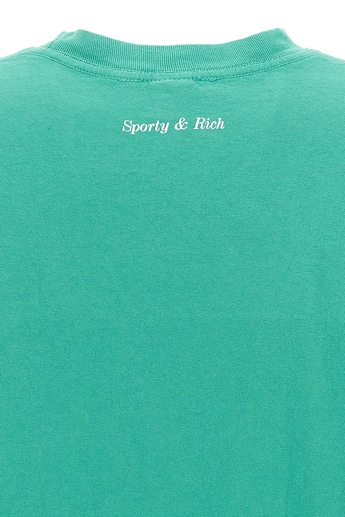 Sporty & Rich T-SHIRT 'BE NICE' TS858FTFADEDTEAL