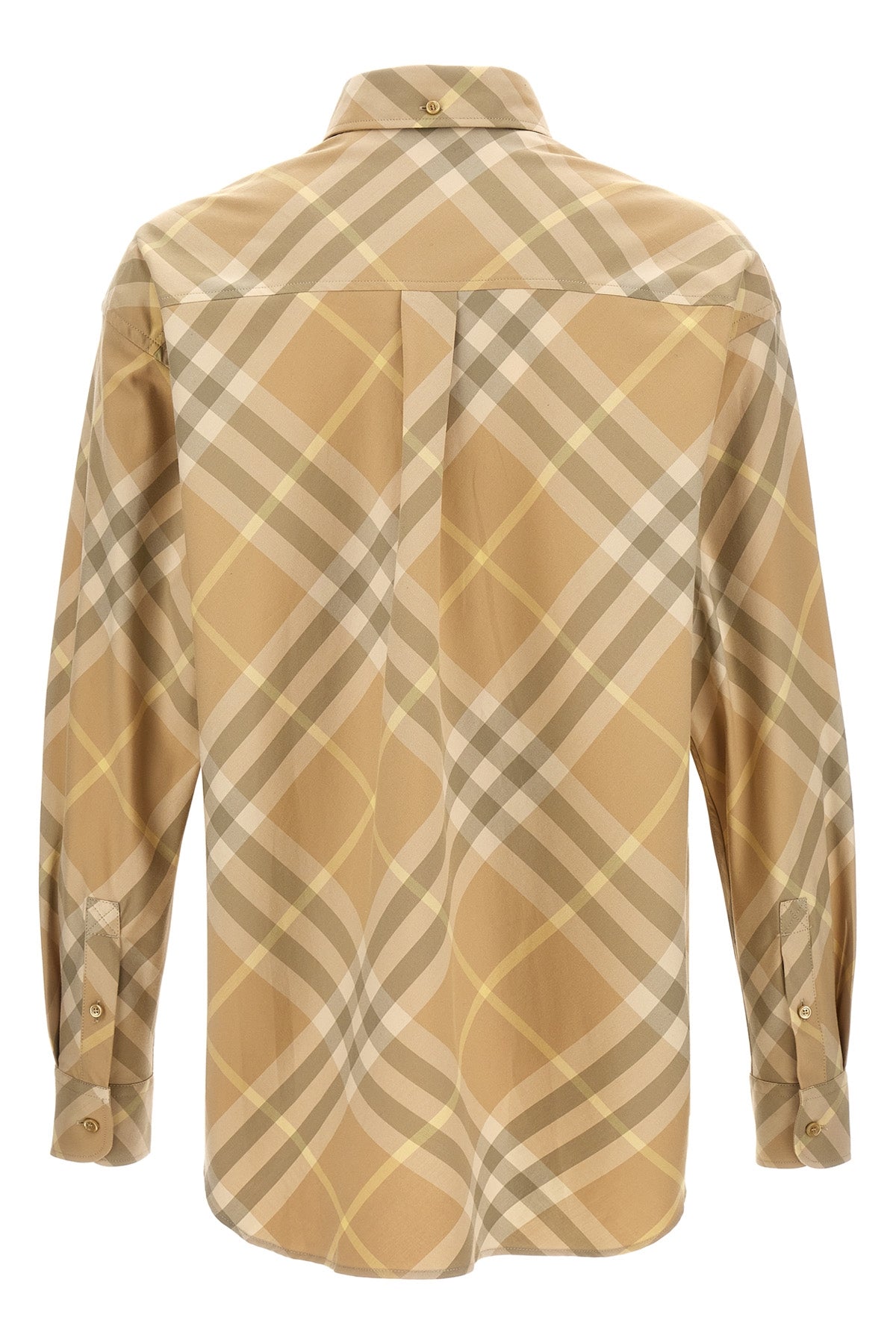 Burberry CHECK SHIRT 8082194FLAX