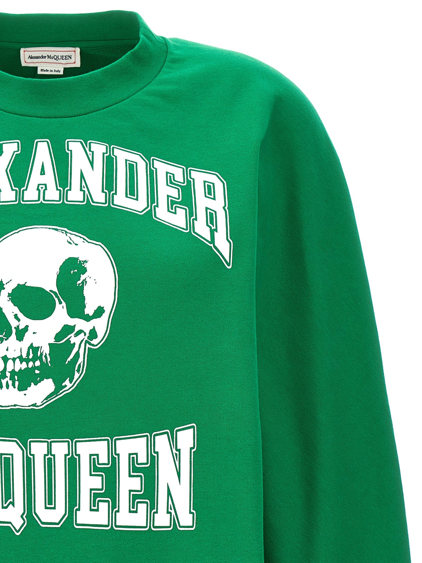 Alexander McQUEEN 'VARSITY SKULL' SWEATSHIRT 752345QZAJ50305