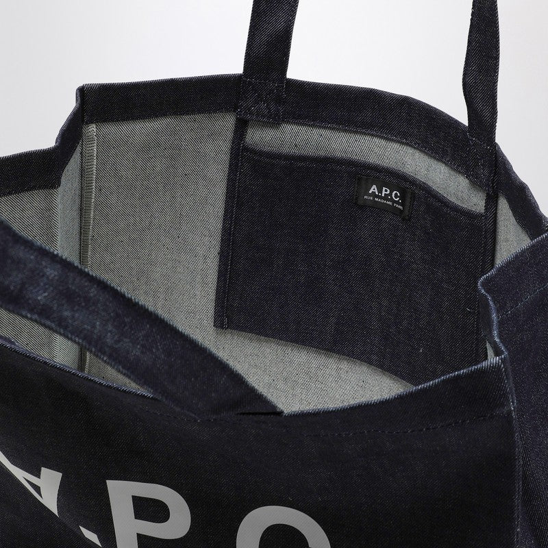 A.P.C. Blue denim Daniela shopping bag COCSX-M61446COP_APC-IAI