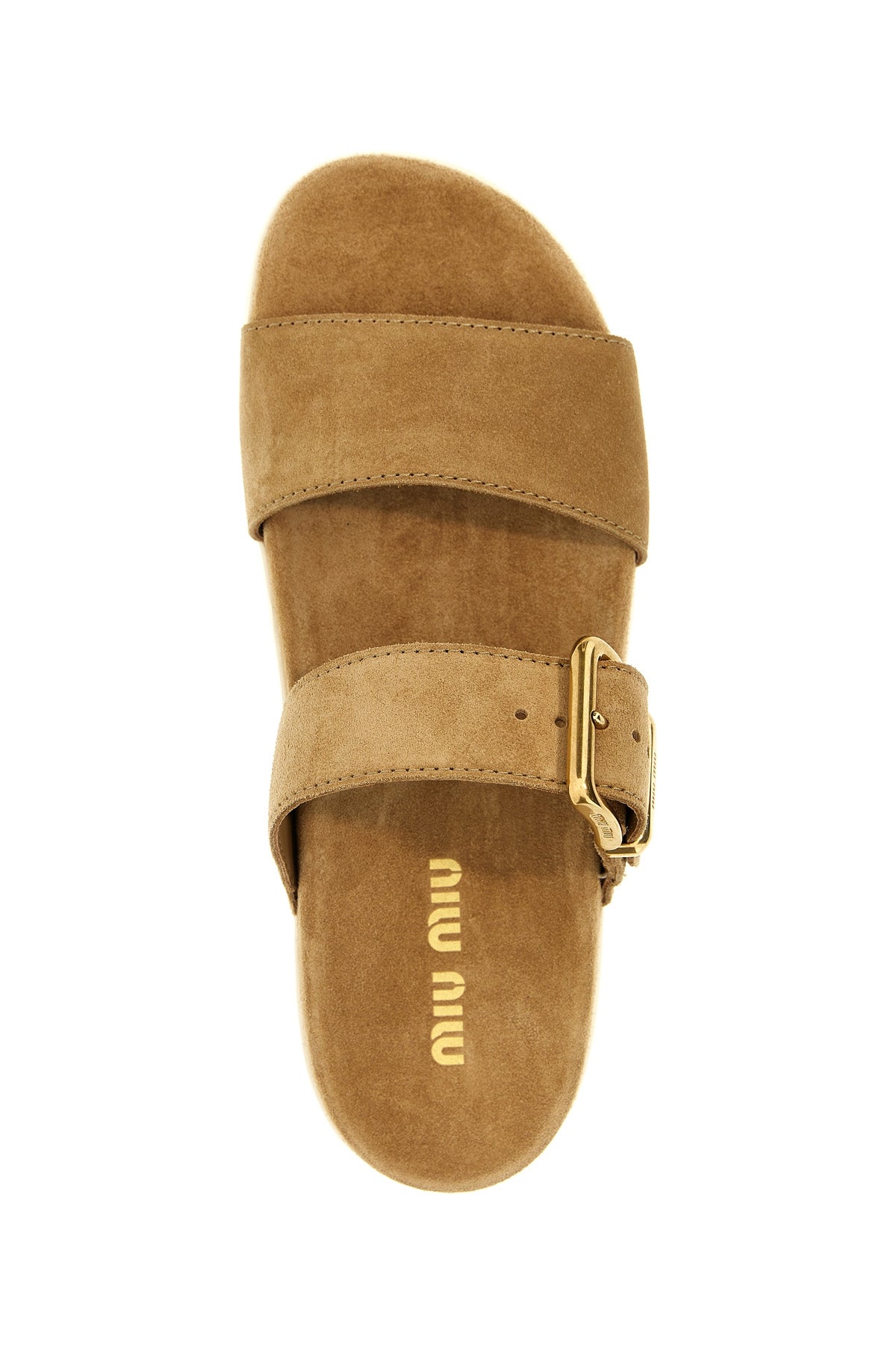 MIU MIU SUEDE SANDALS 5XX632F010054F0379