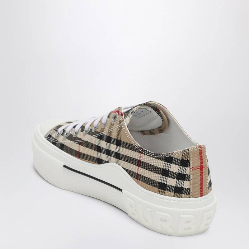 Burberry Low Vintage Check Beige Sneaker 8050506131833Q_BURBE-A7028