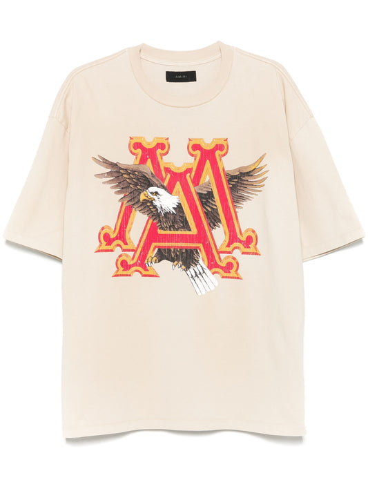 AMIRI T-shirts and Polos Beige AMJYTE1127ALABASTER