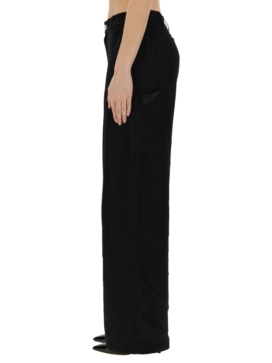 MOSCHINO JEANS WIDE LEG PANTS 033437670555