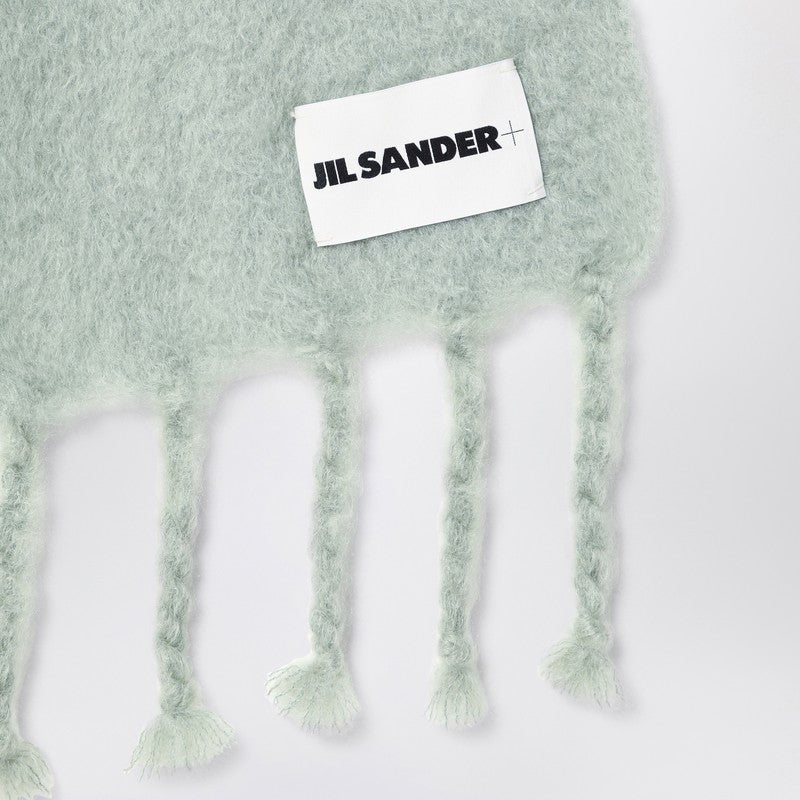 Jil Sander Pale green mohair blend scarf J40TE0118J40041P_JILSA-338