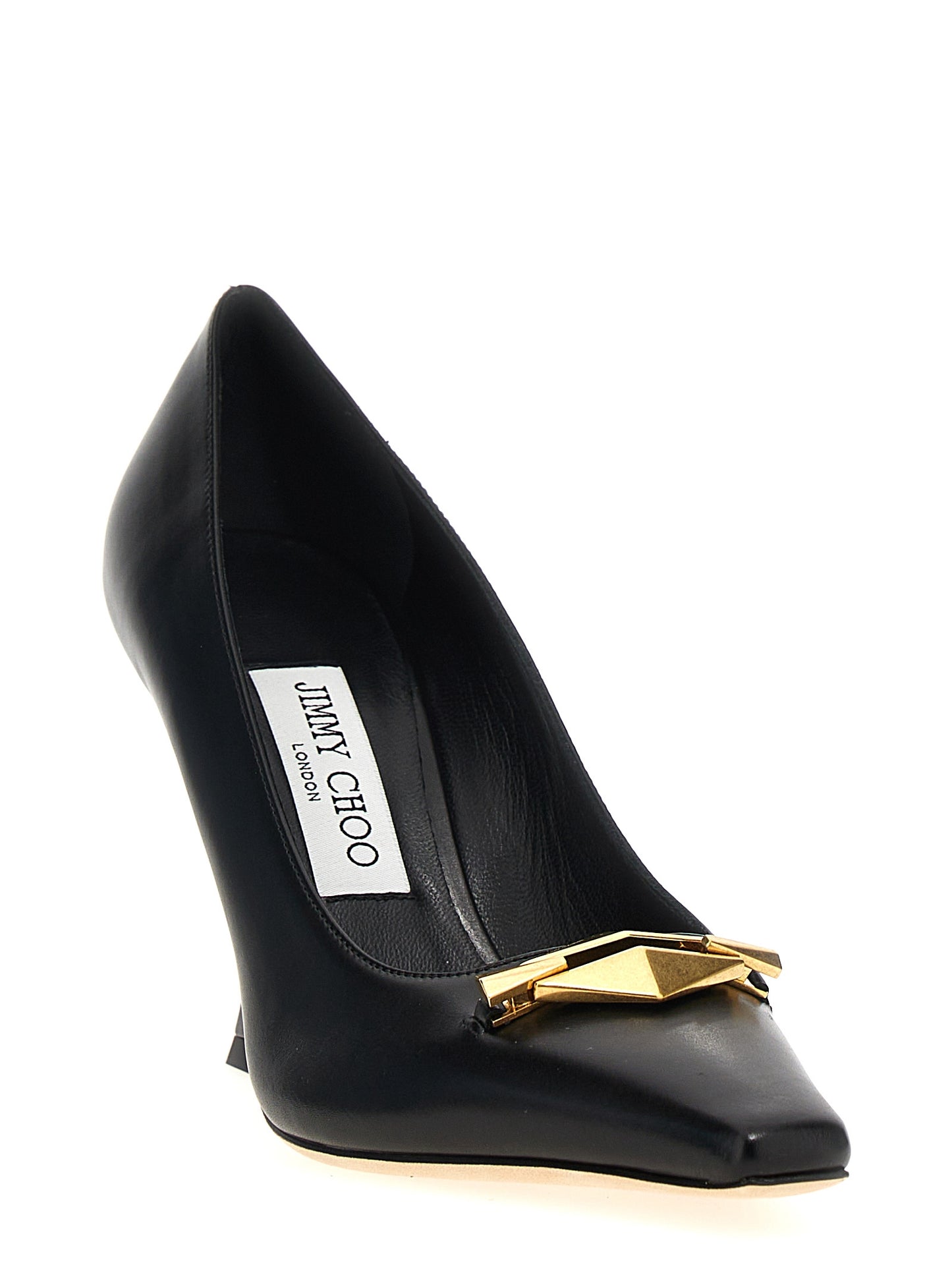 JIMMY CHOO 'RYKER' PUMPS RYKER90BXKBLACKGOLD