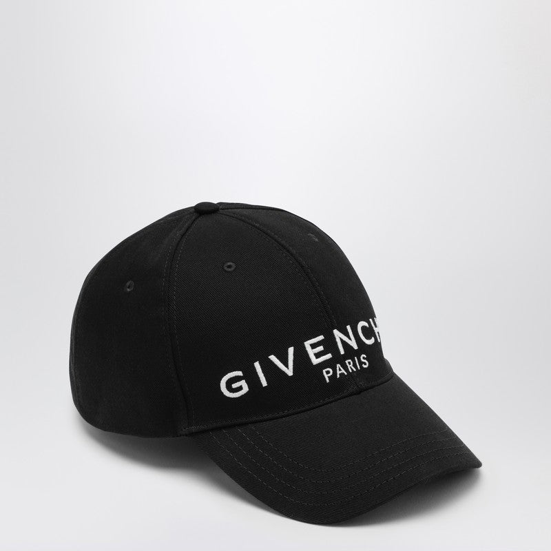 GIVENCHY Black logo-embroidery baseball cap BPZ022P0PXP_GIV-001