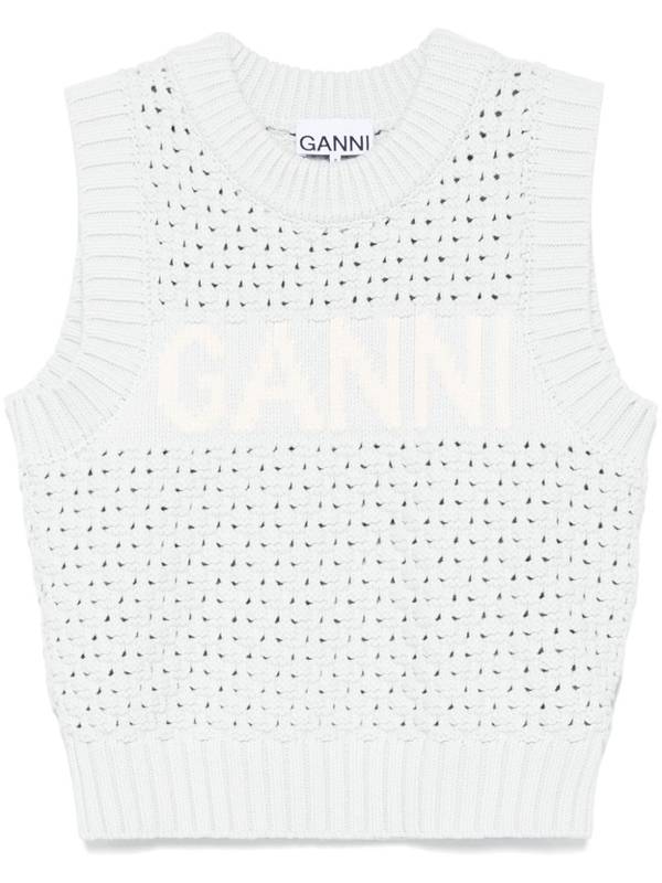 GANNI Sweaters Clear Blue K2348628