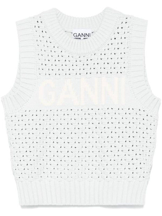 GANNI Sweaters Clear Blue K2348628