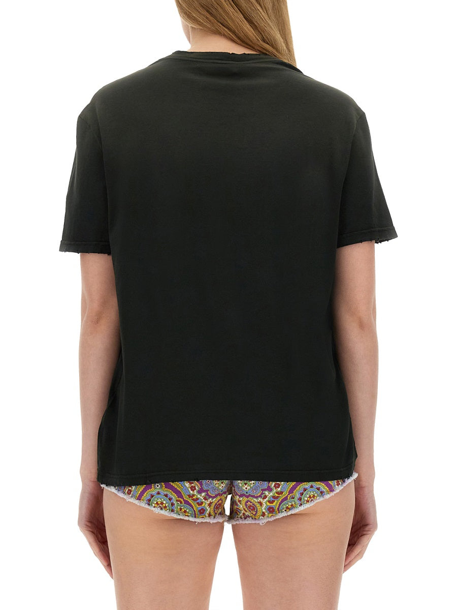 ETRO LOGO PRINT T-SHIRT WRJB0006AJ212N0000