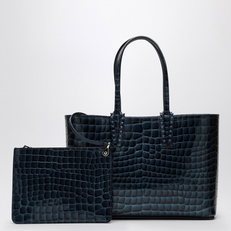 Christian Louboutin Blue Cabata medium tote bag 3245175LEP_LOUBO-BL5E