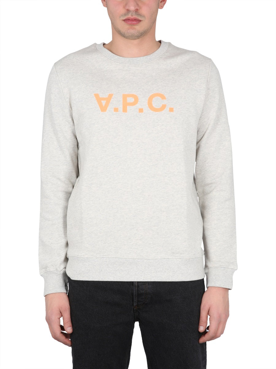 A.P.C. SWEATSHIRT WITH V.P.C LOGO COFAXH27803TAV