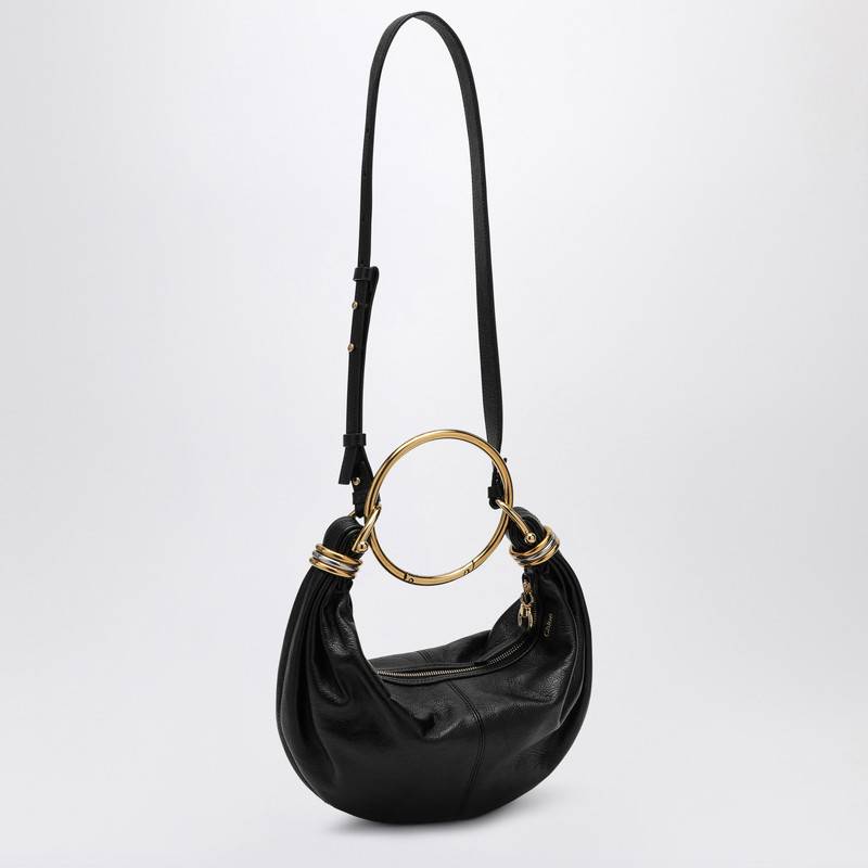 Chloé Small Bracelet Hobo bag black CHC24AS611N72P_CHLOE-001