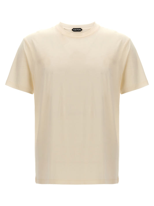 TOM FORD LYOCELL BLEND T-SHIRT JCS004JMT002S23AW003