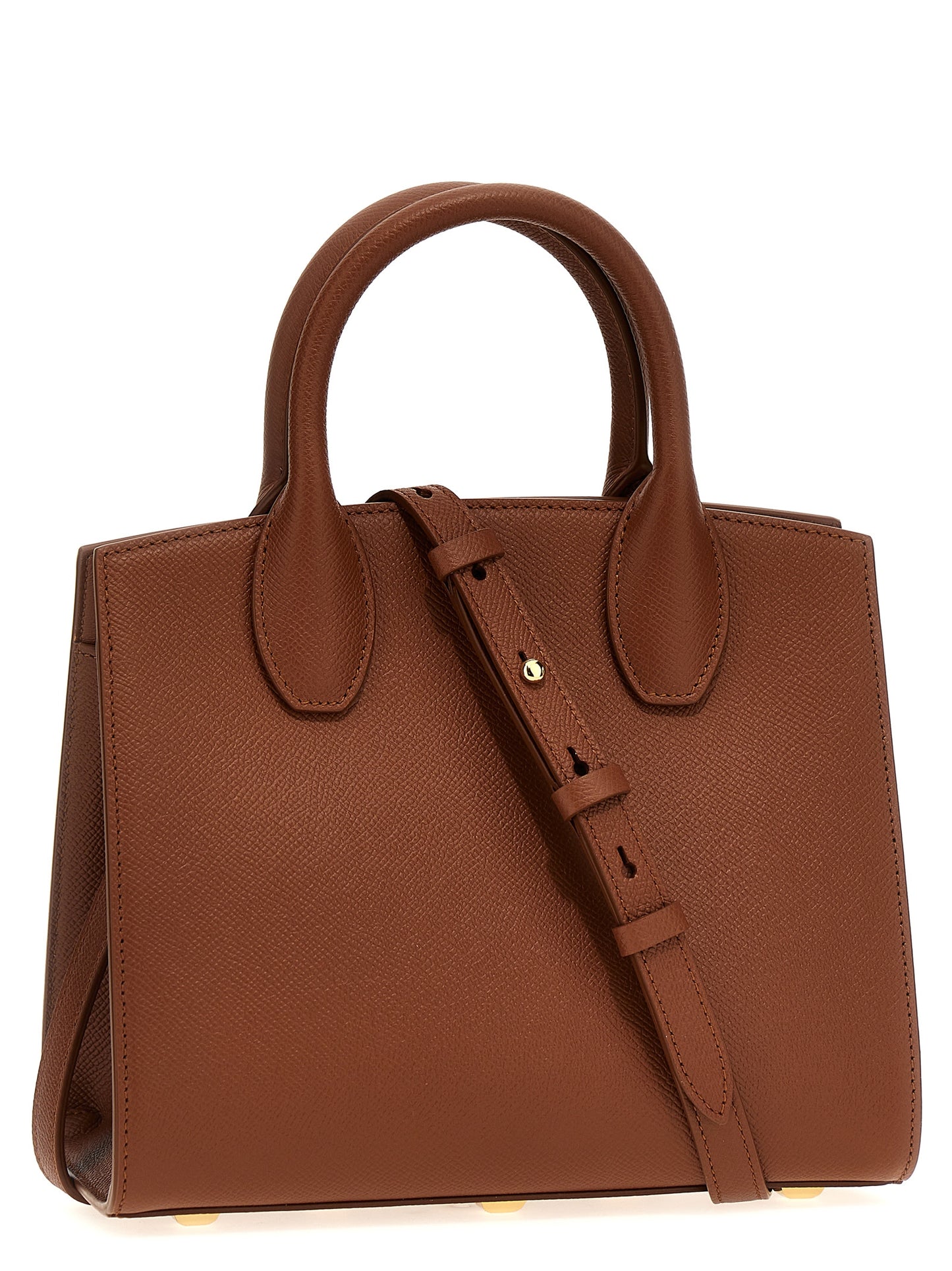 FERRAGAMO 'STUDIO BOX S' HANDBAG 774732NEWCOGNAC