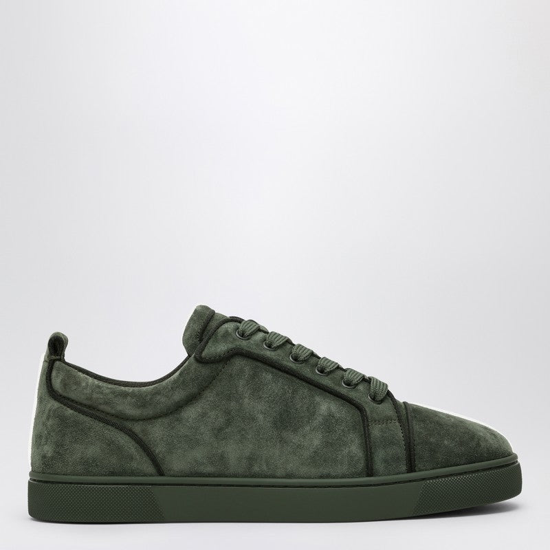 Christian Louboutin Sneaker Louis Junior dark green in suede 3240426VELP_LOUBO-E674