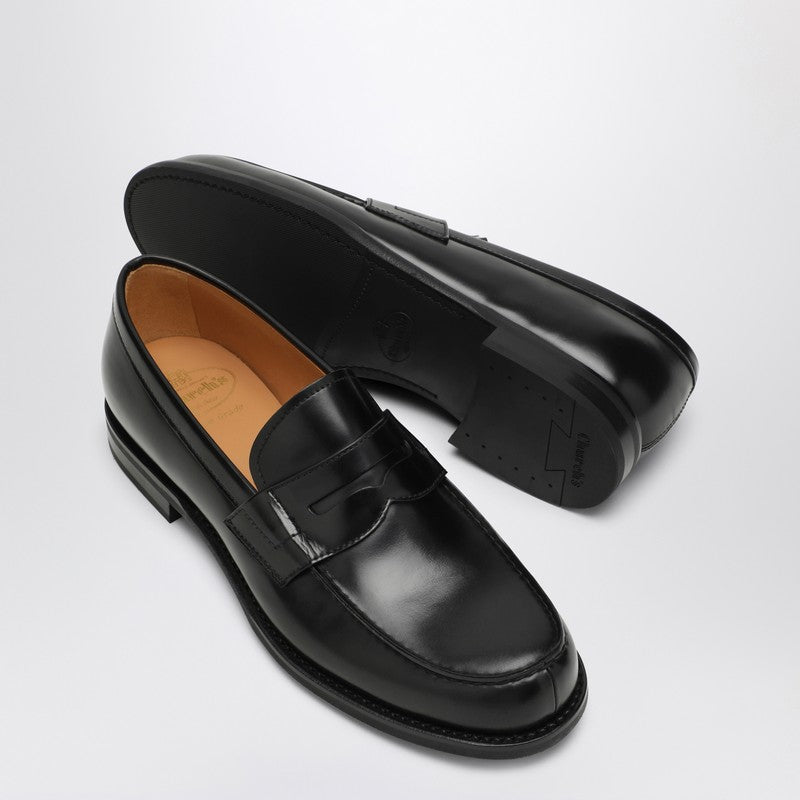 Church's Church''s Black Gateshead leather loafers GATESHEAD9NIP_CHURC-F0AAB