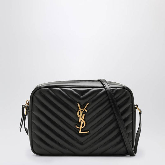 Saint Laurent Lou black quilted leather bag 761554DV707P_YSL-1000