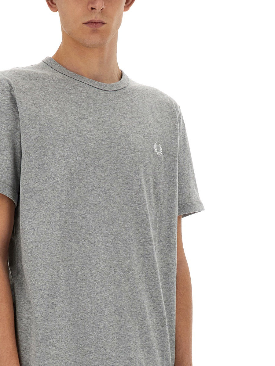 FRED PERRY T-SHIRT WITH LOGO FP-M3519-49R49B