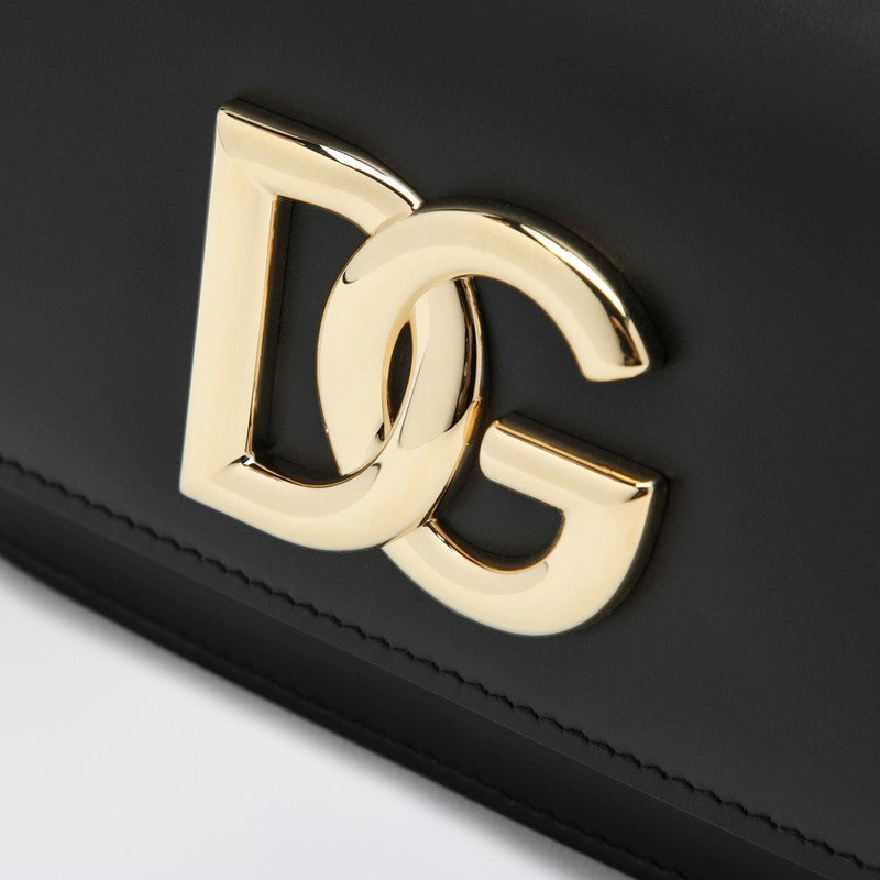 Dolce & Gabbana Dolce&Gabbana 3.5 black leather shoulder bag BB7603AW576P_DOLCE-80999