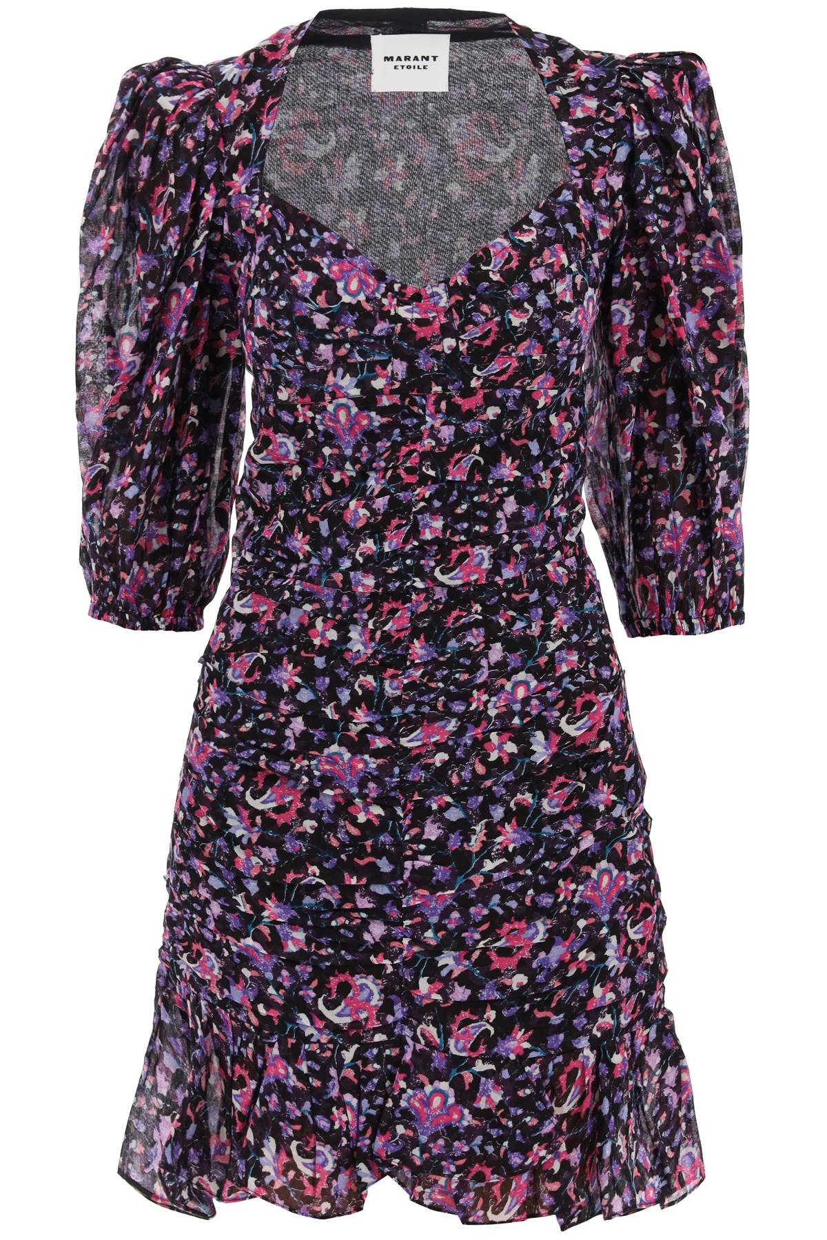 Isabel Marant Étoile Isabel marant etoile lunesa cotton mini dress RO0163FAA3J08EMIPK