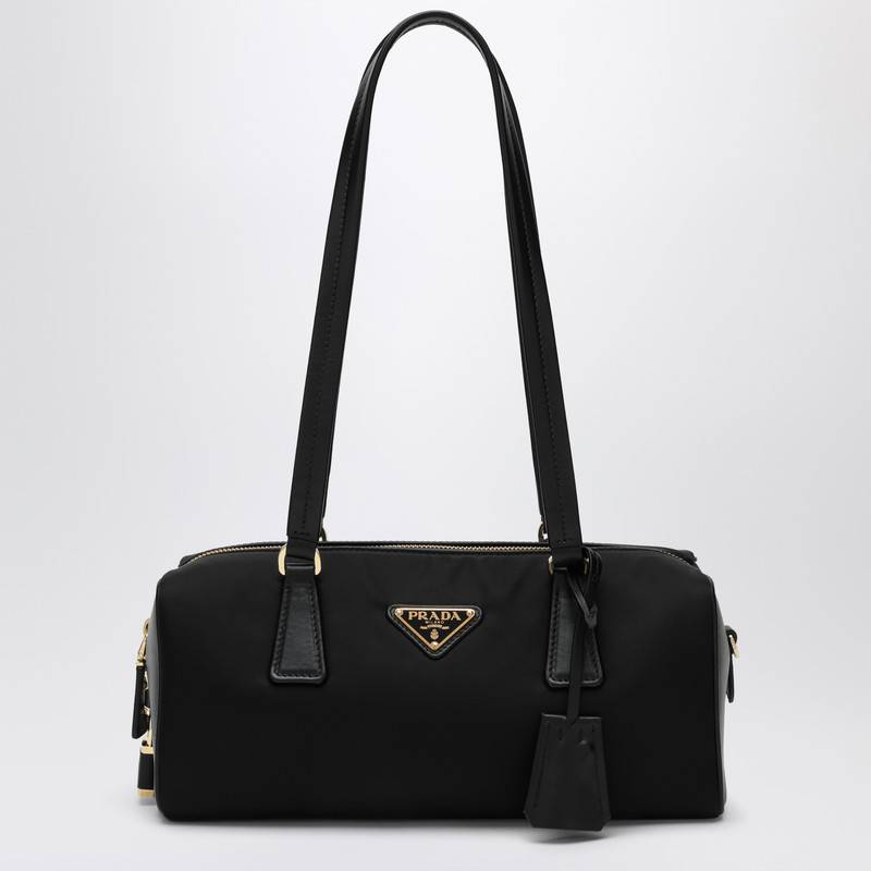 Prada Medium black Re-Nylon and leather top case 1BB127ODO2C8QQ_PRADA-F0002