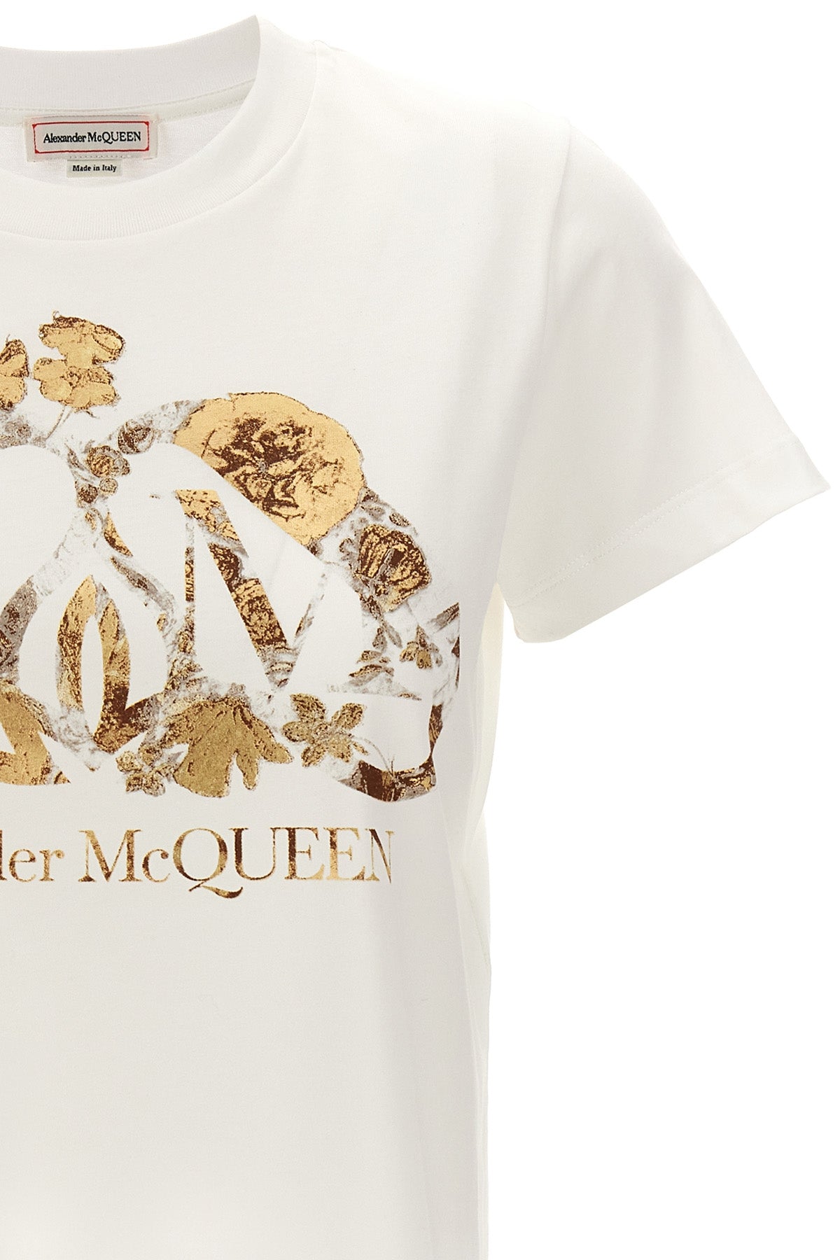 Alexander McQUEEN 'CUT AND SEW' T-SHIRT 781461QZALR0900