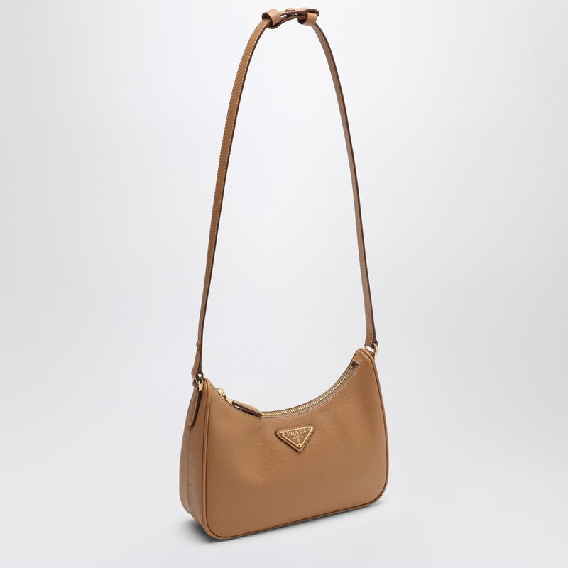 Prada Re-Edition beige mini bag in Saffiano 1BC204JOMNZVP_PRADA-F0P9G