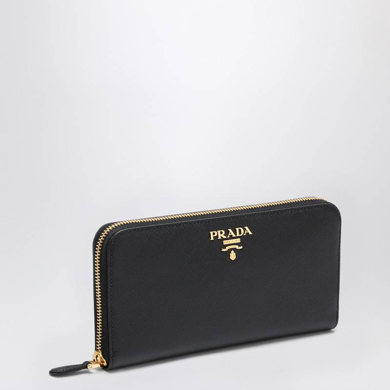 Prada Black Saffiano large wallet 1ML506QWAQ_PRADA-F0002