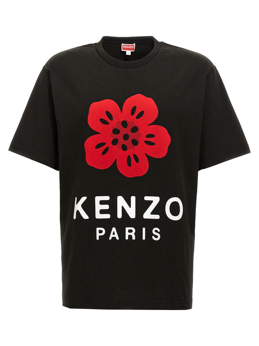 KENZO 'STAMPA FIORE' T-SHIRT FE65TS4754SO99J