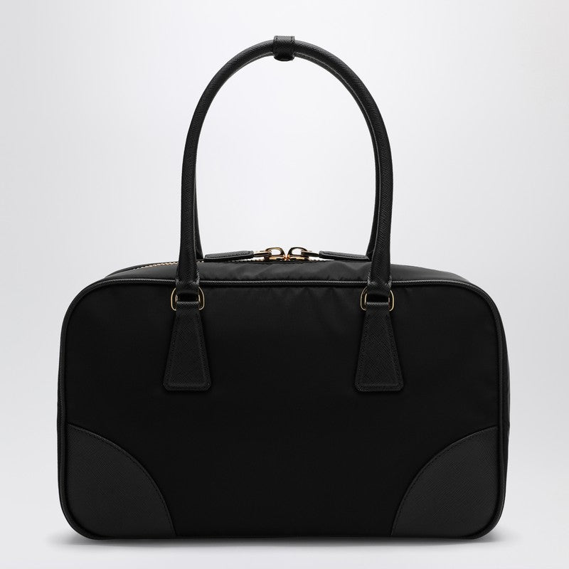 Prada Re-Edition 1978 Re-Nylon and Saffiano medium black top case 1BB115TOOR064P_PRADA-F0002