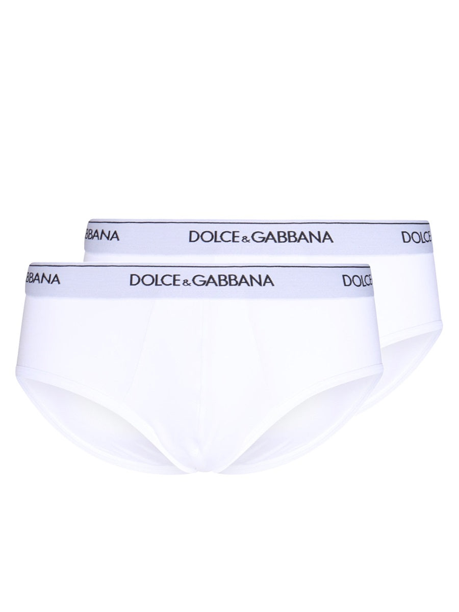 Dolce & Gabbana BI-PACK BRANDO BRIEFS M9C05JONN95W0800