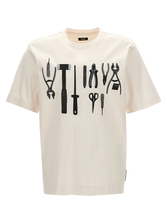 FENDI 'ATTREZZI' T-SHIRT FY0936AR6YF1J7C