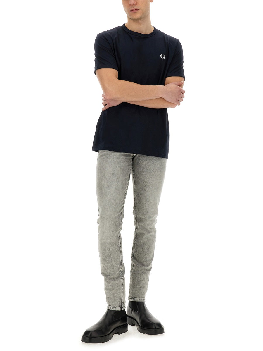 FRED PERRY T-SHIRT WITH LOGO FP-M3519-49608B