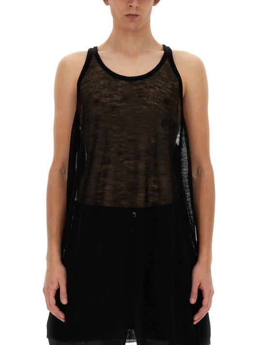 Rick Owens KNITTED TANK TOP RR01D3662KM09