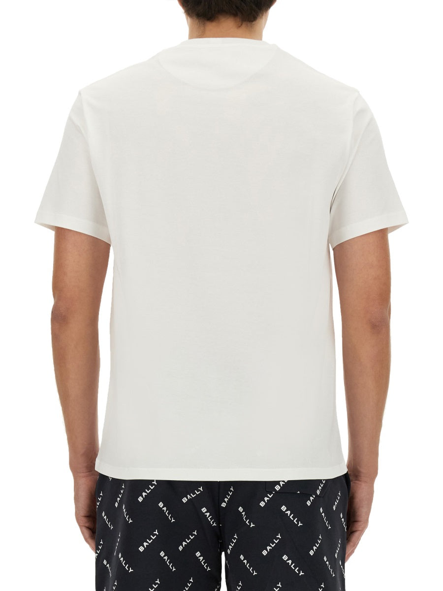 BALLY T-SHIRT WITH LOGO MJE05CCO018U001