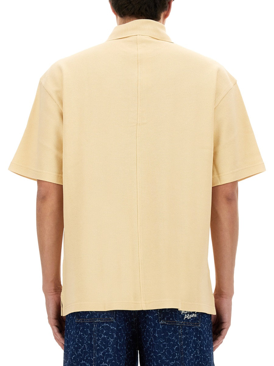 Maison Kitsuné OVERSIZE POLO. MM00205KJ0128P706