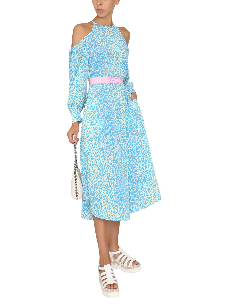 Stella McCartney DRESS WITH ANIMAL PATTERN 604365STA308500