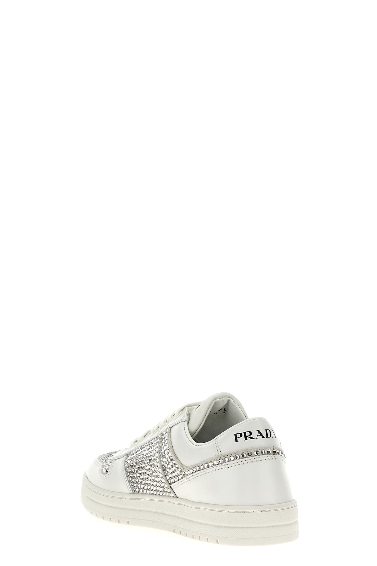 Prada SNEAKERS WITH CRYSTALS 1E348NF302AWLF0009