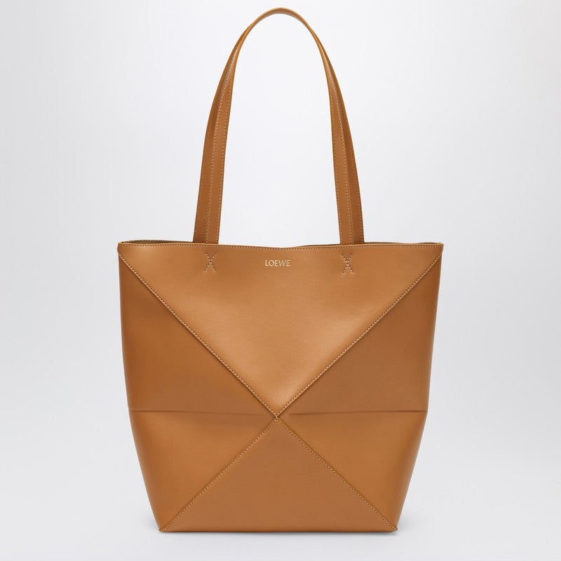 LOEWE Puzzle Fold Tote desert bag A657G50X01LEP_LOEW-2586