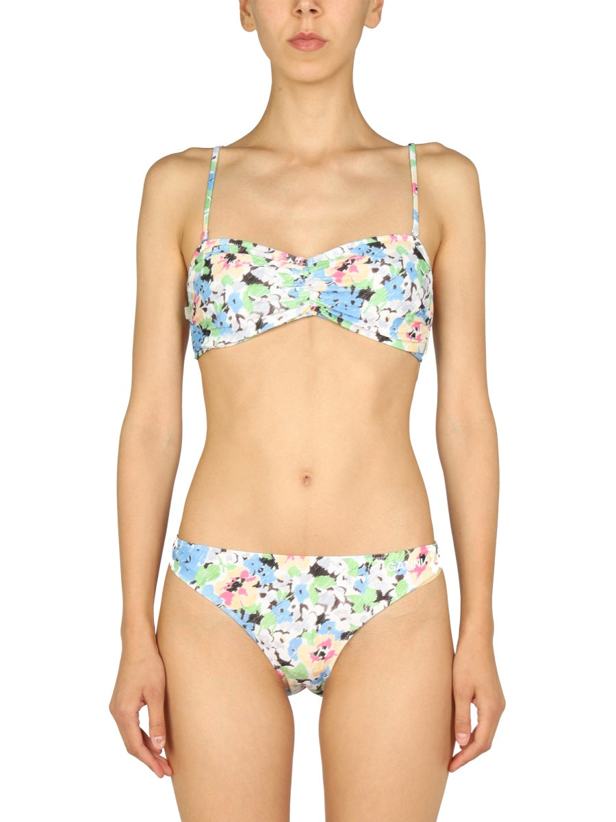 GANNI FLORAL PATTERN BIKINI BRIEFS  A4068228