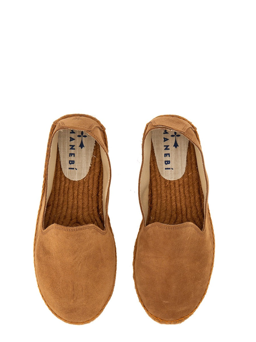 MANEBI ESPADRILLE IN SUEDE R5.1C0SUEDEBROWNSUGARONTONE