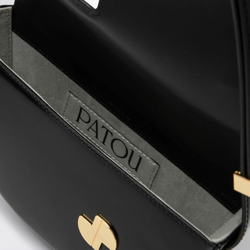 Patou Le Small Patou black leather bag BA0245032LEP_PATOU-999B