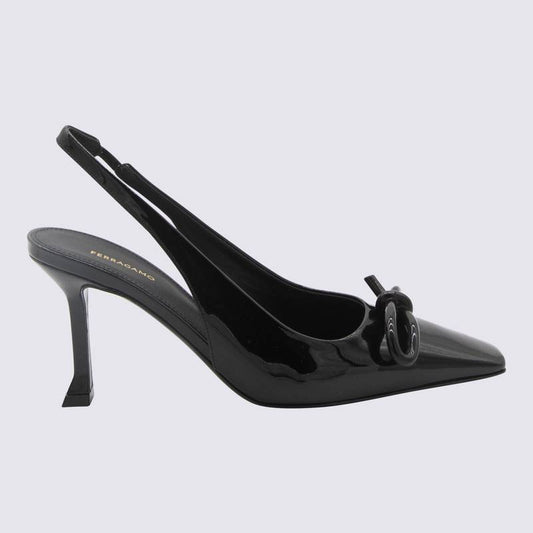 FERRAGAMO With Heel Black 76898601H393001