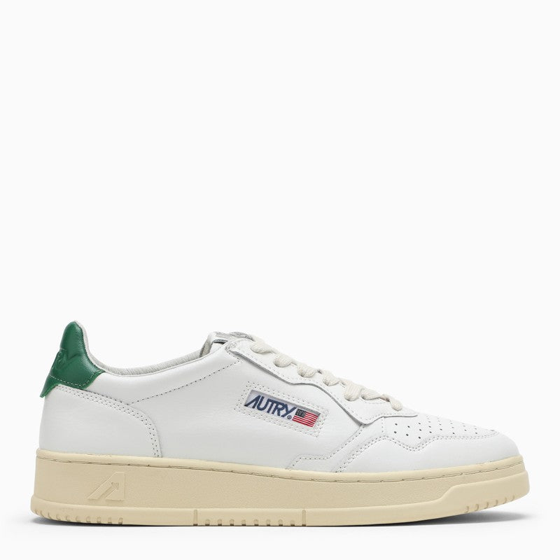 AUTRY Medalist white/green trainer AULWLL20M_AUTRY-WRE